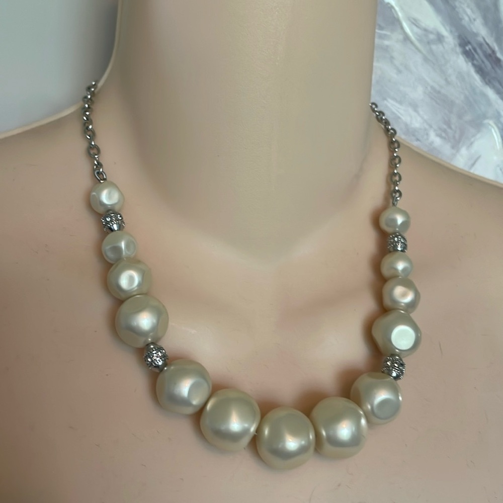 Lia Sophia Pearl Necklace